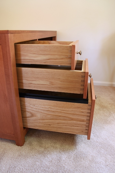 Desk Dovetail Drawers